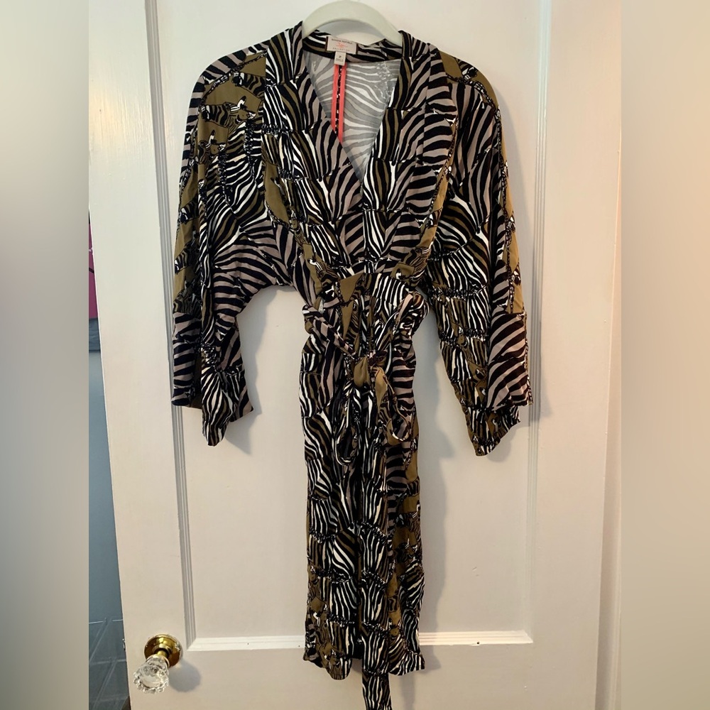 Zebra Print Banana Republic Dress